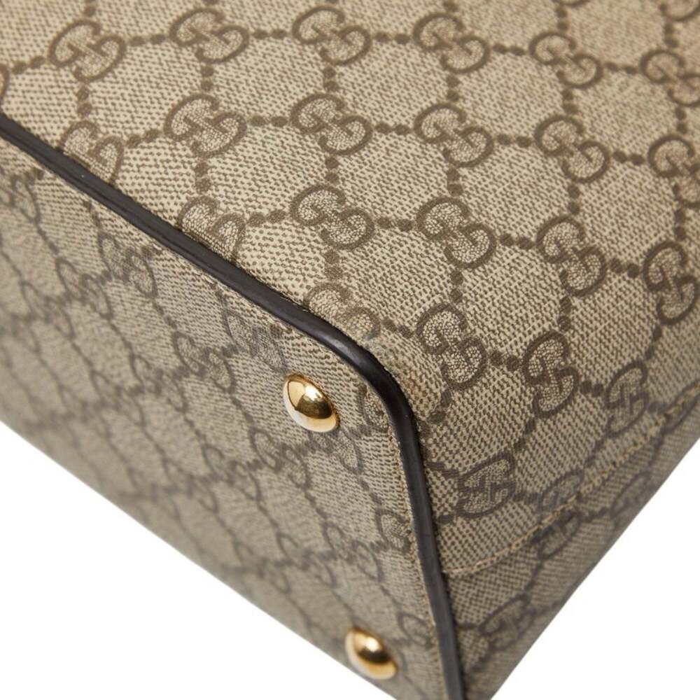 GUCCI Authentic Cream Leather Shoulder Bag - Picture 4 of 13